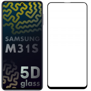 5D Стекло Samsung Galaxy M31s M317 – Full Glue (полный клей)