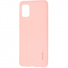 Чехол силиконовый Samsung M51 (M515) – Smtt (Розовый)