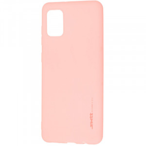 Чохол силіконовий Samsung M51 (M515) - Smtt (Рожевий)