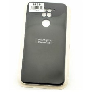 Чохол Silicone Case Xiaomi Redmi Note 9 – Темно-сірий