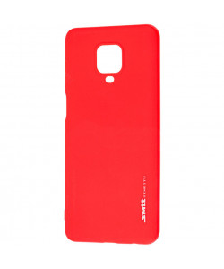 Чехол силиконовый SMTT Xiaomi Redmi Note 9S красный