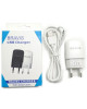 СЗУ + Micro USB Bravis 5V 2.1A (Білий)