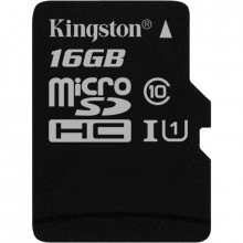 Карта памяти 16 Gb MicroSD Kingston Class 10