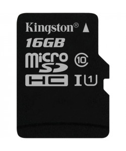 Карта пам'яті 16 Gb MicroSD Kingston Class 10