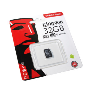 Карта памяти 32 GB microSD Kingston UHS-I Canvas Select (без адаптера) SDCS/32GBSP