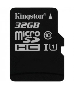 Карта памяти 32 Gb MicroSD Kingston Class 10