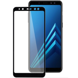 5D Стекло Samsung A8+ 2018 – Скругленные края