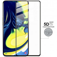 5D Стекло Samsung Galaxy A80 – Скругленные края