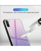 Чехол Samsung Galaxy Note 10 градиент TPU+Glass