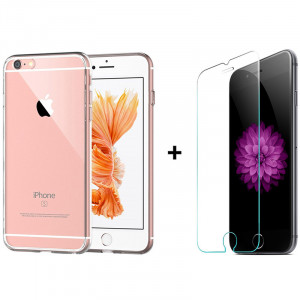 Комплект: Чохол + Скло iPhone 6 Plus